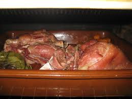 Codillo de jamón al horno